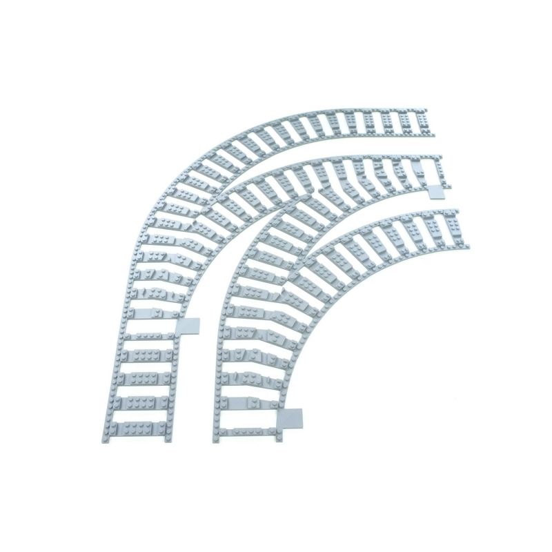 Ballast plaat voor Compact Switch Set - 2 x Rechts 1 x Links Wissel in bocht 90 graden R40