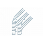 Ballast plaat voor Compact Switch Set - 2 x Rechts 1 x Links Wissel in bocht 45 graden R40