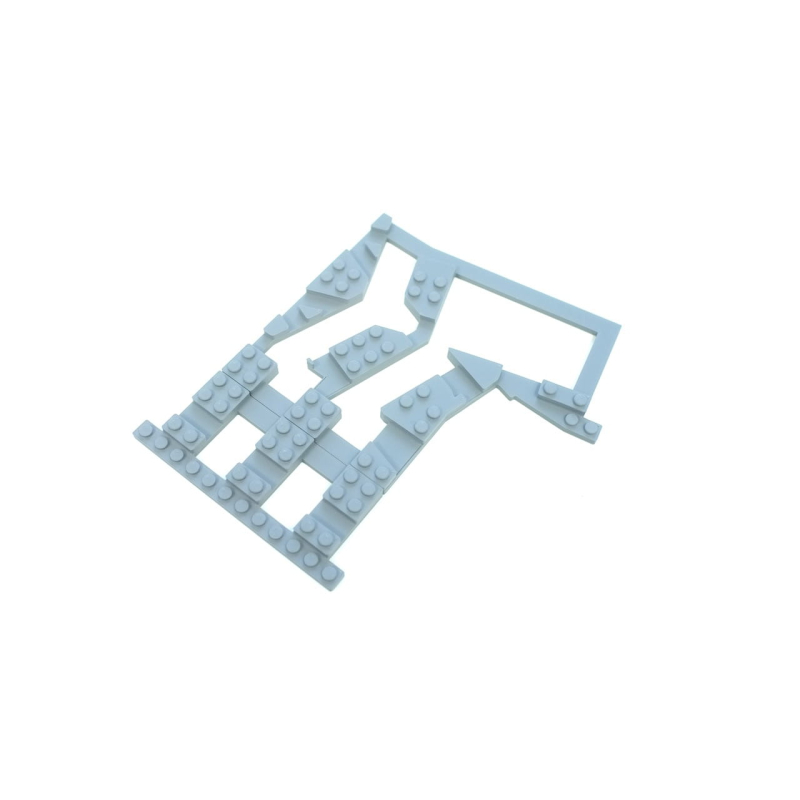 Ballast Plaat voor Engels Kruiswissel Adapter R104 Links