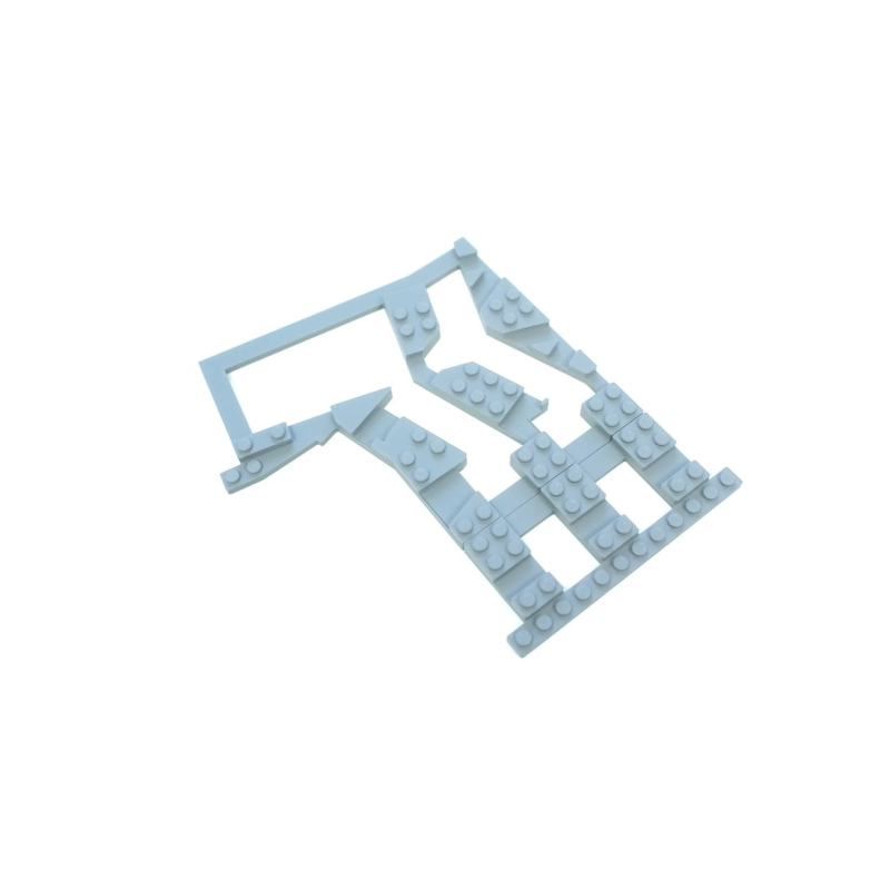 Ballast Plaat voor Engels Kruiswissel Adapter R104 Rechts