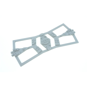 Ballast plaat voor Dubbele Engels Kruiswissel R104 Middendeel Ballast plaat voor Dubbele Engels Kruiswissel R104 Middendeel