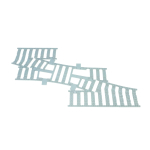 Ballast plaat voor Engels Wissel R104 Rechts