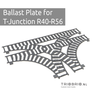 Ballast Plaat voor T-Splitsing R40-R56