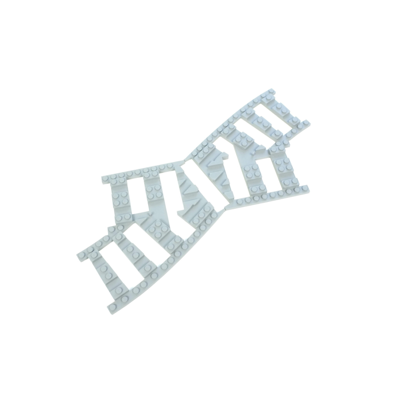 Ballast plaat voor smalspoor kruising C33 Links