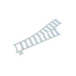 Ballast plaat voor smalspoor Wissel R84 Links