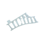 Ballast plaat voor smalspoor Wissel R36 Rechts