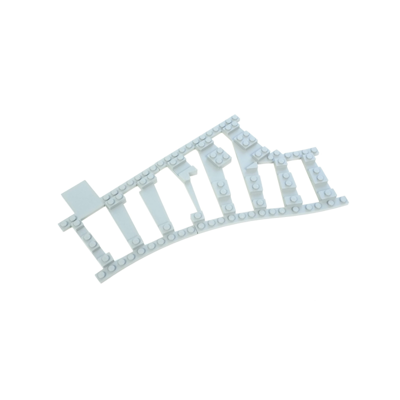 Ballast plaat voor smalspoor Wissel R36 Rechts