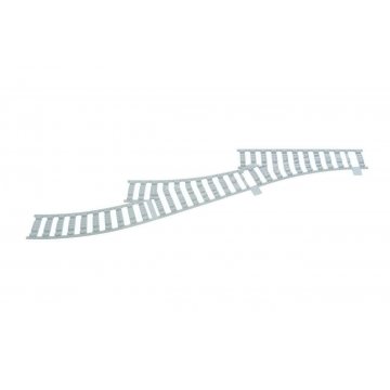 Ballast Plaat voor 3 Sporig Rangeerterrein R104 Links