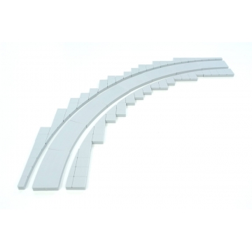 Pavement voor kwart cirkel R40