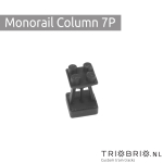 Monorail Column 7p 5x Set