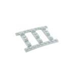 Ballast Plaat voor Smalspoor R48, 8 stuks, Kwart cirkel