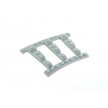 Ballast Plaat voor Smalspoor R24, 4 stuks, Kwart cirkel