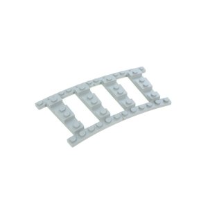 Ballast Plaat voor Smalspoor R36, 4 stuks, Kwart cirkel