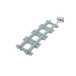 Smalspoor Bochtenset R84 - 16 stuks = halve cirkel