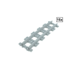 Smalspoor Bochtenset R96 - 16 stuks = halve cirkel