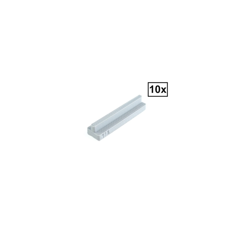 Rechte Rails Set 1/4 10x