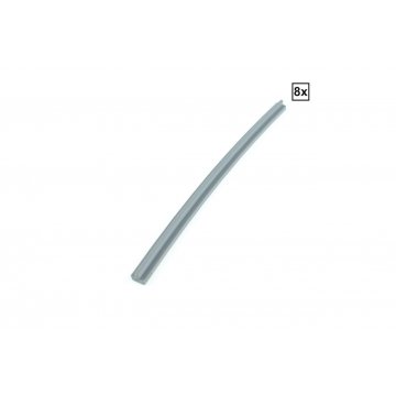 Gebogen Rails R104C Set 8x