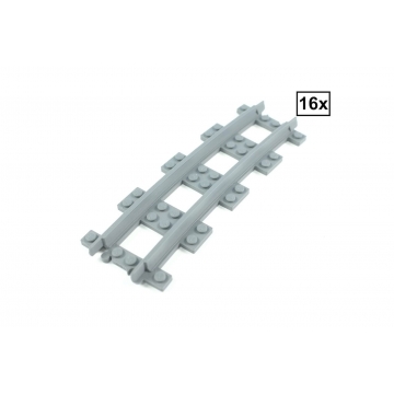 Smalspoor Bochtenset R84 - 16 stuks = halve cirkel