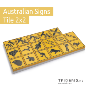 Australian Signs - Tile 2x2