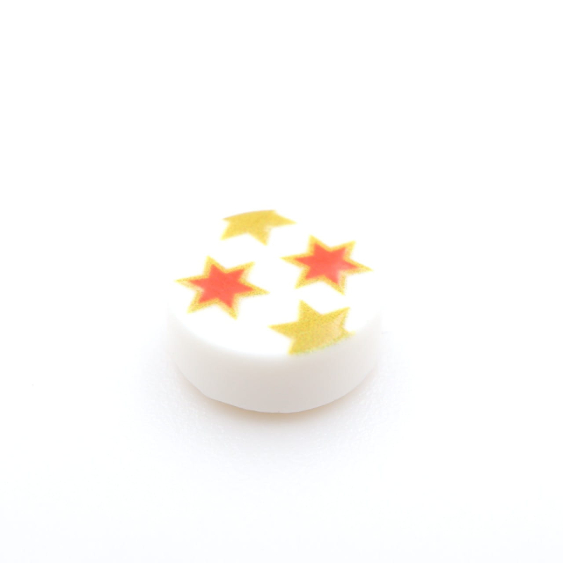 Tile Kerst Decoratie 1x1 Round Type 2