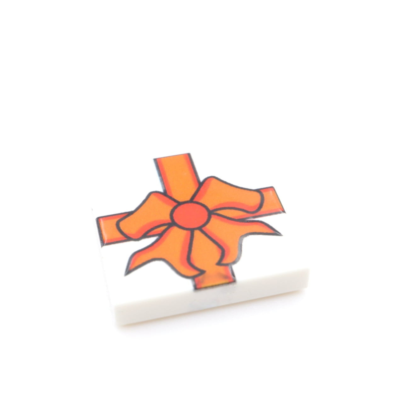 Tile Kerst Kadostrik 2x2 White