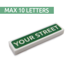 Custom American Street Signs - Custom Tile 1x4