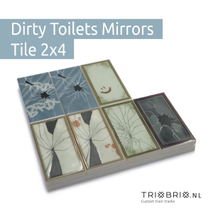 Dirty Toilet Mirrors - Tile 2x4
