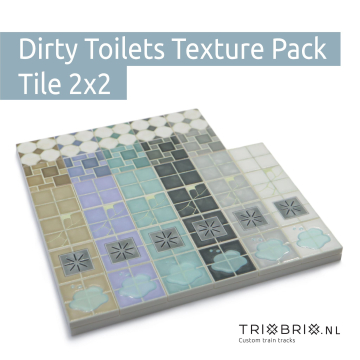 Dirty Toilet Texture Pack - Tile 2x2