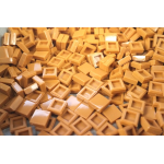 Tile 1x1 Medium Nougat Pack 200 stuks