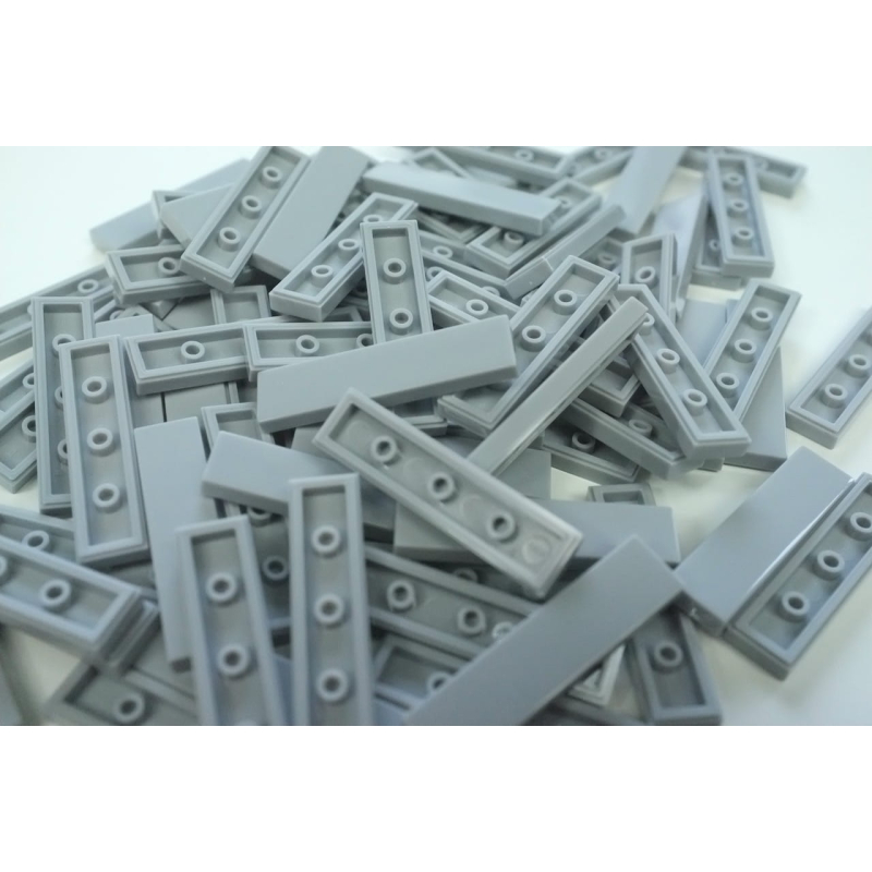 Tile 1x4 Light Bluish Grey Pack 100 stuks