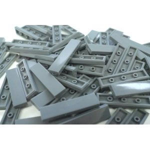 Tile 1x4 Dark Bluish Grey Pack 100 pcs