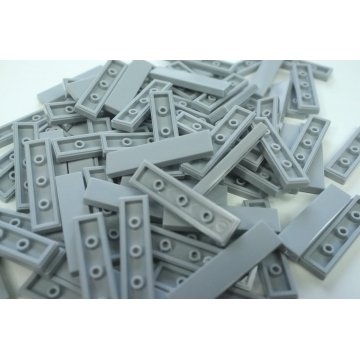 Tile 1x4 Light Bluish Grey Pack 100 stuks