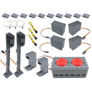 4 wissels Starter Set (voor LEGO wissels)