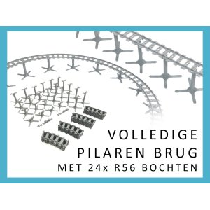 Brug Pilaren - Bundel met R56 bochten Brug Pilaren - Bundel met R56 bochten