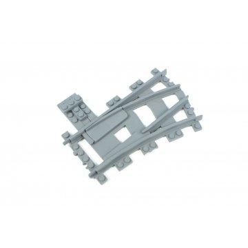 Wisseldeel rechts R40 met schakelaar aan buitenkant