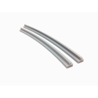 Rails R40 halve cirkel met Adapters