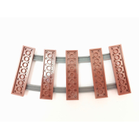 Rails R40 halve cirkel met Adapters