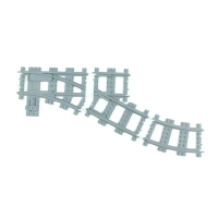 Wissel rechts (4 noppen tussenruimte)