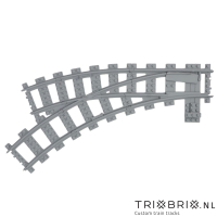 Wissel R56 Links Curved 90 graden