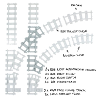 Doorsteek Kruising R56 Rechts