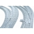 Ballast plaat voor Compact Switch Set - 1 x Rechts 2 x Links Wissel in bocht 90 graden R40