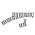 Ballast plaat voor Wissel Links R148