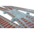Ballast plaat voor Engels Wissel R104 Rechts