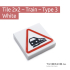 Railroad Signs - Tile 2x2