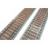 Tile 1x4 Reddish Brown 100 stuks