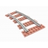 Rails R40 halve cirkel met Adapters