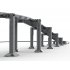 Stadion Layout met brug