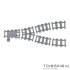 Y Wissel (Wye Switch) R104 (8 noppen tussenruimte)