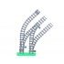 Compact Corner - 2 Rechts & 1 Links Wissel in bocht 45 graden R40