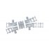 Engels Wissel Links R104 (Double Slip Switch)